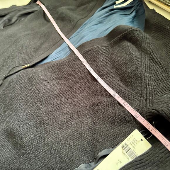 Anthropologie Long Twofer Cardigan Sweater L NWT - Picture 12 of 12